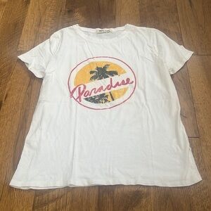 Sunday Stevens Woman’s Paradise Tee Size S